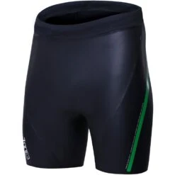 Zone3 Neopreen Kickpants Short 'The Next Step' 3/2mm - Zwart/groen