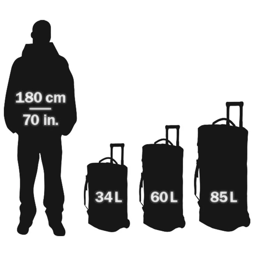 ORTLIEB Duffle RG - 60L Trolley - Black 4 ORTLIEB Duffle RG - 60L Trolley - Black - Afbeelding 2