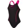 Speedo Women's Gala Logo Medalist - Black/electric Pink -Zwemuitrusting 254155 00 d 500443