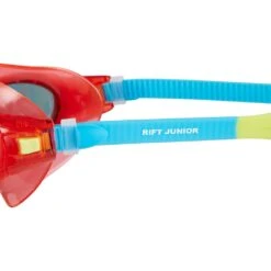 Speedo BioFUSE Rift Junior Lava Red/Japan Blue/Smoke Swimming Goggle -Zwemuitrusting 254533 03 d 501735