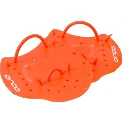 Orca Flat Paddles - High Vis Orange