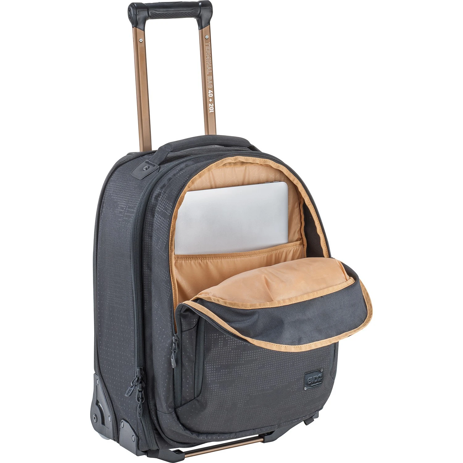 EVOC Terminal Bag 40L + 20L Trolley + Backpack - Black 7 EVOC Terminal Bag 40L + 20L Trolley + Backpack - Black - Afbeelding 5
