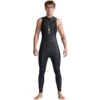 2XU Propel P:1 Wetsuit Zonder Mouwen - Black/ambition -Zwemuitrusting 2xu propel p 1 sleeveless wetsuit black ambition 2 1530876