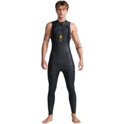 2XU Propel P:1 Wetsuit Zonder Mouwen - Black/ambition