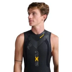 2XU Propel P:1 Wetsuit Zonder Mouwen - Black/ambition 10 2XU Propel P:1 Wetsuit Zonder Mouwen - Black/ambition -Zwemuitrusting 2xu propel p 1 sleeveless wetsuit black ambition 3 1530875