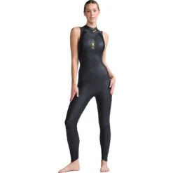 2XU Propel P:1 Wetsuit Dames Zonder Mouwen - Black/ambition