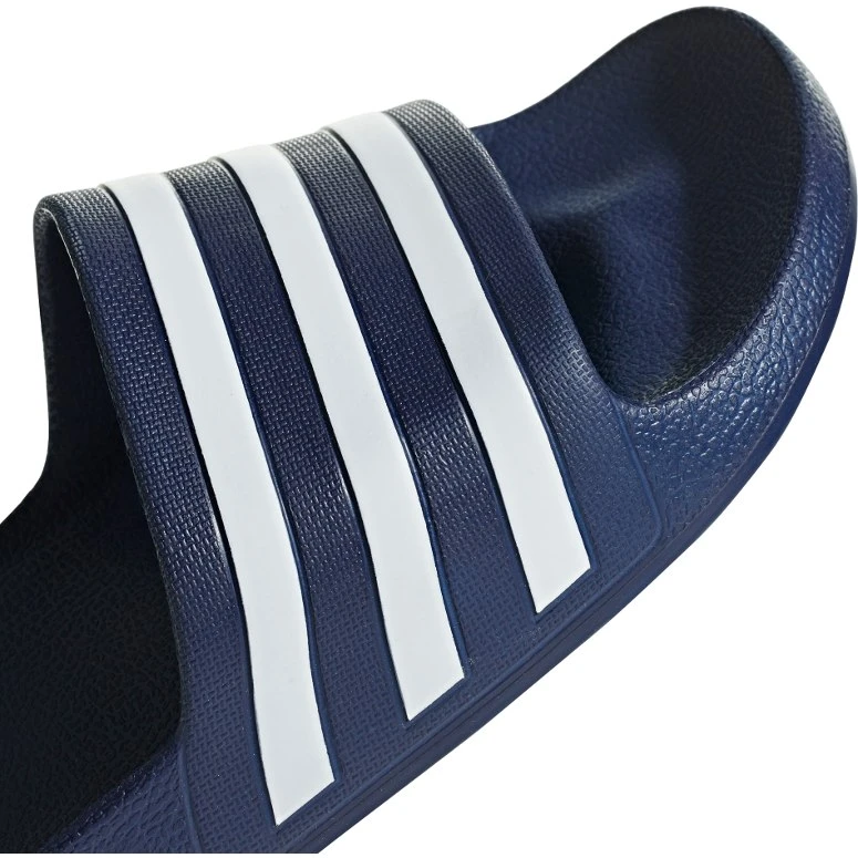 Adidas Adilette Aqua Badeslippers - Dark Blue/cloud White/dark Blue F35542 6 Adidas Adilette Aqua Badeslippers - Dark Blue/cloud White/dark Blue F35542 - Afbeelding 4