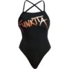 Funkita Strapped In Badpak Dames - Bronzed 1 Funkita Strapped In Badpak Dames - Bronzed -Zwemuitrusting 328330 00 d 687372
