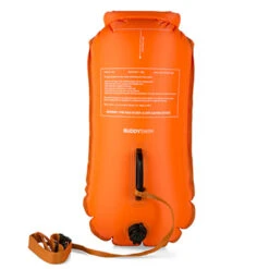 Buddyswim Boya Drybag 28lt + Swim Cap - Orange/live Love Swim -Zwemuitrusting 336092 02 c 709539 1