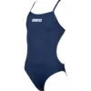 Arena Solid Lighttech Badpak Meisjes - Navy-Wit -Zwemuitrusting 338910 00 d 716894