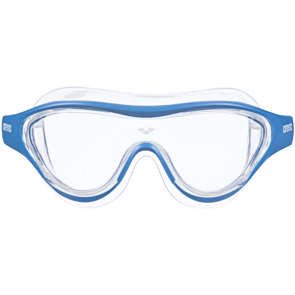 Arena The One Mask Zwembril - Transparant - Blauw/Wit 4 Arena The One Mask Zwembril - Transparant - Blauw/Wit - Afbeelding 2