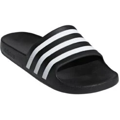 Adidas Adilette Aqua Badeslippers - Core Black/cloud White/core Black F35543 -Zwemuitrusting adidas adilette aqua slides bathing shoes core black cloud white core black f35543 4 942853