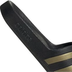 Adidas Adilette Aqua Badeslippers - Core Black/gold Metal/core Black EG1758 -Zwemuitrusting adidas adilette aqua slides bathing shoes core black gold metal core black eg1758 1 1358445