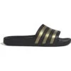 Adidas Adilette Aqua Badeslippers - Core Black/gold Metal/core Black EG1758 -Zwemuitrusting adidas adilette aqua slides bathing shoes core black gold metal core black eg1758 3 1358443