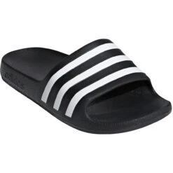 Adidas Adilette Aqua Badeslippers Kinderen - Core Black/future White/core Black F35556