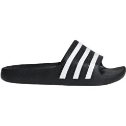 Adidas Adilette Aqua Badeslippers Kinderen - Core Black/future White/core Black F35556 -Zwemuitrusting adidas kids adilette aqua bathing sandal core black future white core black f35556 8 1086622