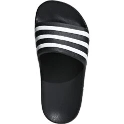 Adidas Adilette Aqua Badeslippers Kinderen - Core Black/future White/core Black F35556 -Zwemuitrusting adidas kids adilette aqua bathing sandal core black future white core black f35556 9 1086621