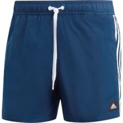 Adidas 3-Stripes CLX Zwemshort Heren - Tenabl/wit HT4369 -Zwemuitrusting adidas men 3 stripes clx swim shorts tenabl white ht4369 5 1438218