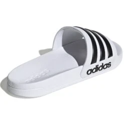 Adidas Shower Adilette Badslippers - Footwear White/core Black/footwear White GZ5921 13 Adidas Shower Adilette Badslippers - Footwear White/core Black/footwear White GZ5921 -Zwemuitrusting adidas shower adilette slides bathing shoe footwear white core black footwear white gz5921 5 1238663
