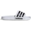 Adidas Shower Adilette Badslippers - Footwear White/core Black/footwear White GZ5921 -Zwemuitrusting adidas shower adilette slides bathing shoe footwear white core black footwear white gz5921 8 1238660