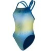 AQUASPHERE Essential Open Back Swimsuit Women - Multicolor Blue -Zwemuitrusting aquasphere essential open back swimsuit women multicolor blue 2 1272316