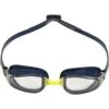 AQUASPHERE Fastlane Zwembril - Helder - Navy Blue/Bright Yellow -Zwemuitrusting aquasphere fastlane swim goggles clear navy blue bright yellow 1 1496782
