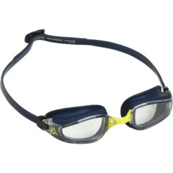 AQUASPHERE Fastlane Zwembril - Helder - Navy Blue/Bright Yellow -Zwemuitrusting aquasphere fastlane swim goggles clear navy blue bright yellow 3 1496784