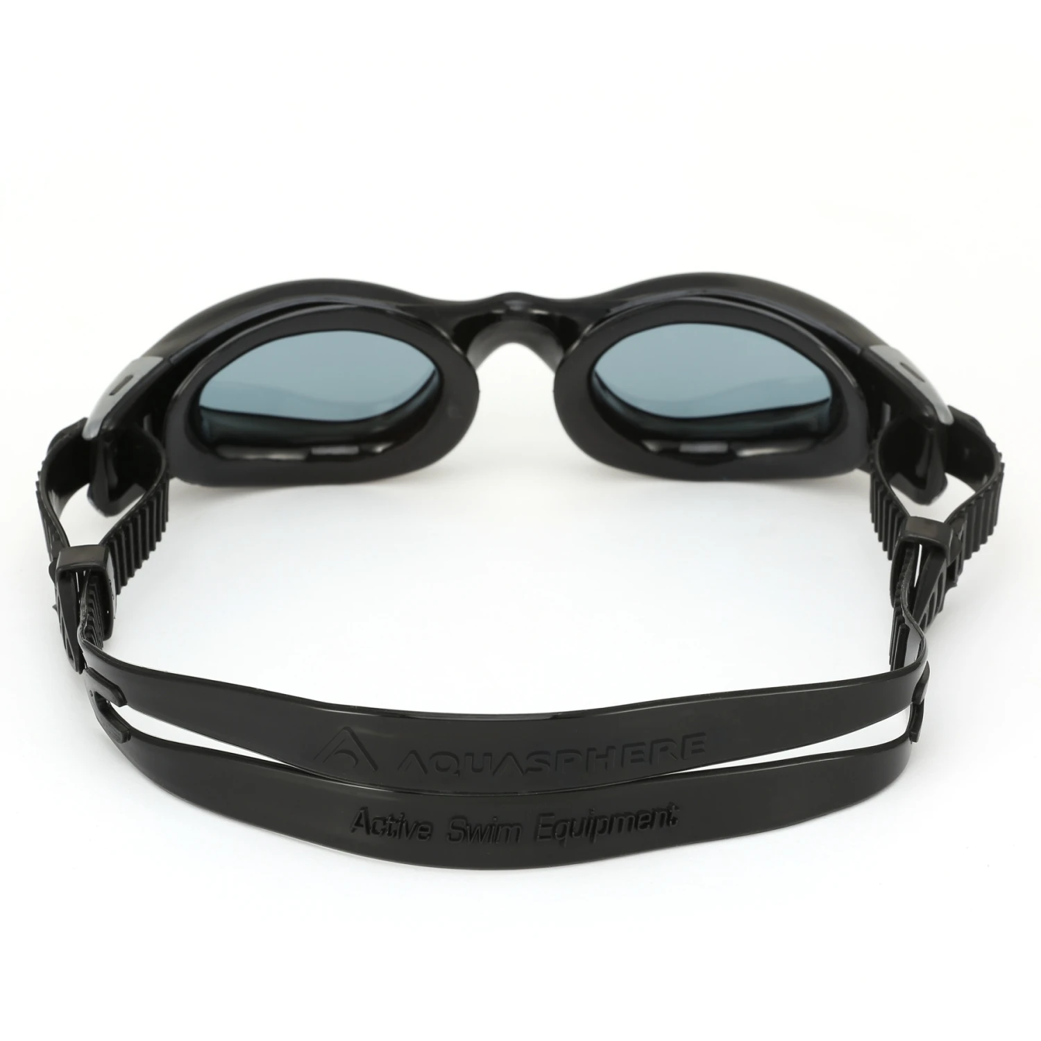 AQUASPHERE Kaiman Small Zwembril - Smoke Getint - Zwart/Zwart 4 AQUASPHERE Kaiman Small Zwembril - Smoke Getint - Zwart/Zwart - Afbeelding 2
