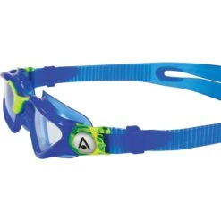 AQUASPHERE Kayenne Junior Kinderen Zwembril - Helder - Blauw/Geel -Zwemuitrusting aquasphere kayenne junior swim goggles clear blue yellow 5 1497155