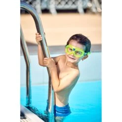 AQUASPHERE Seal Kid 2 Kinderen Zwembril - Klar - Bright Green/Bright Green -Zwemuitrusting aquasphere seal kid 2 kids swim goggles clear bright green bright green 22 1497292