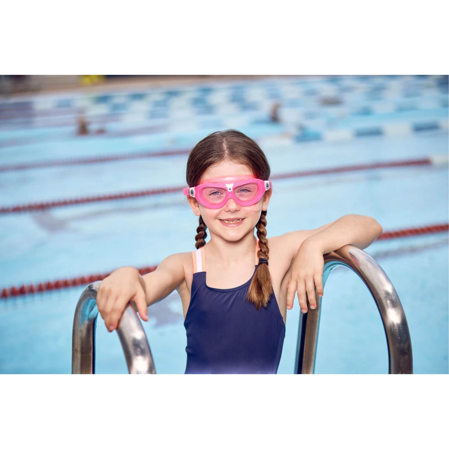 AQUASPHERE Seal Kid 2 Kinderen Zwembril - Klar - Roze/Wit 9 AQUASPHERE Seal Kid 2 Kinderen Zwembril - Klar - Roze/Wit - Afbeelding 7