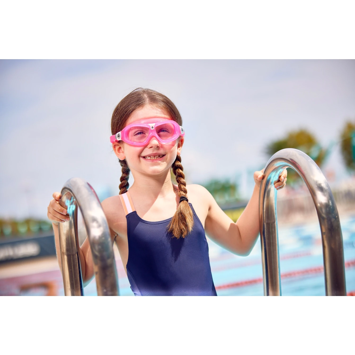AQUASPHERE Seal Kid 2 Kinderen Zwembril - Klar - Roze/Wit 10 AQUASPHERE Seal Kid 2 Kinderen Zwembril - Klar - Roze/Wit - Afbeelding 8