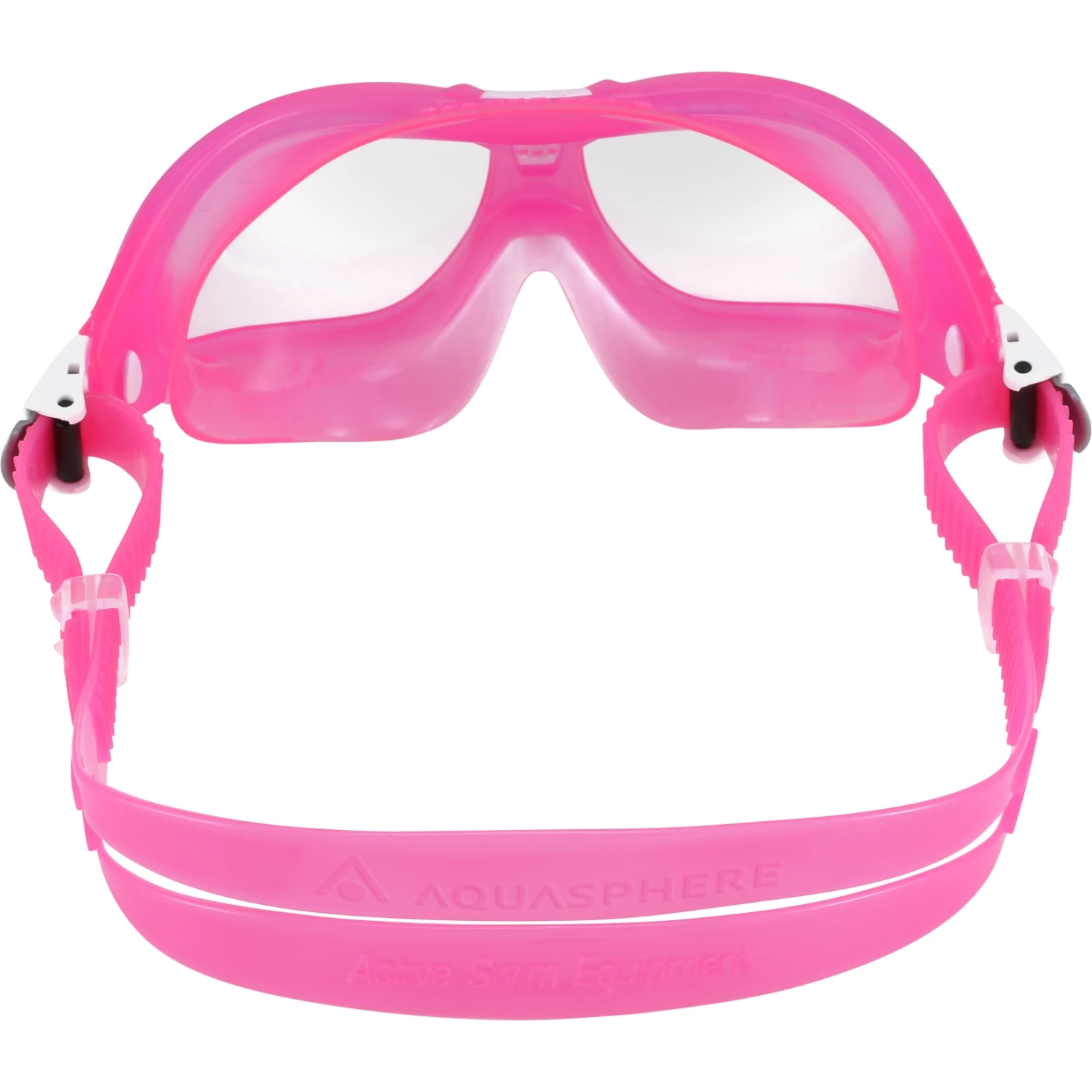 AQUASPHERE Seal Kid 2 Kinderen Zwembril - Klar - Roze/Wit 4 AQUASPHERE Seal Kid 2 Kinderen Zwembril - Klar - Roze/Wit - Afbeelding 2