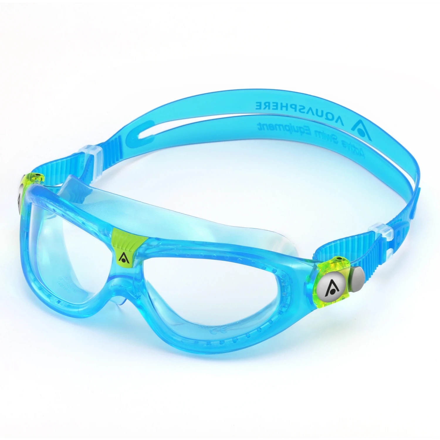 AQUASPHERE Seal Kid 2 Kinderen Zwembril - Klar - Turquoise/Turquoise 5 AQUASPHERE Seal Kid 2 Kinderen Zwembril - Klar - Turquoise/Turquoise - Afbeelding 3