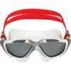 AQUASPHERE Vista Swim Goggles - Smoke Getint - Wit/Rood 1 AQUASPHERE Vista Swim Goggles - Smoke Getint - Wit/Rood -Zwemuitrusting aquasphere vista swim goggles smoke tinted white red 2 1442267