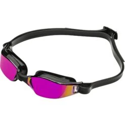 AQUASPHERE Xceed Zwembril - Pink Titaan Gespiegeld - Zwart/Zwart/Zwart -Zwemuitrusting aquasphere xceed swim goggles pink titanium mirrored black black black 1 1442185