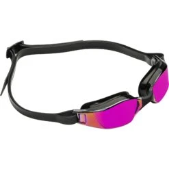 AQUASPHERE Xceed Zwembril - Pink Titaan Gespiegeld - Zwart/Zwart/Zwart -Zwemuitrusting aquasphere xceed swim goggles pink titanium mirrored black black black 2 1442186