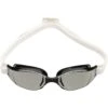 AQUASPHERE Xceed Zwembril - Zilver Titaan Gespiegeld - Zwart/Wit -Zwemuitrusting aquasphere xceed swim goggles silver titanium mirrored black white 2 1439383