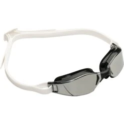 AQUASPHERE Xceed Zwembril - Zilver Titaan Gespiegeld - Zwart/Wit -Zwemuitrusting aquasphere xceed swim goggles silver titanium mirrored black white 4 1439385
