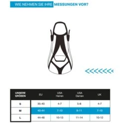 AQUASPHERE ZIP VX Zwemvliezen - Navy Blue/Black -Zwemuitrusting aquasphere zip vx 1 1437823