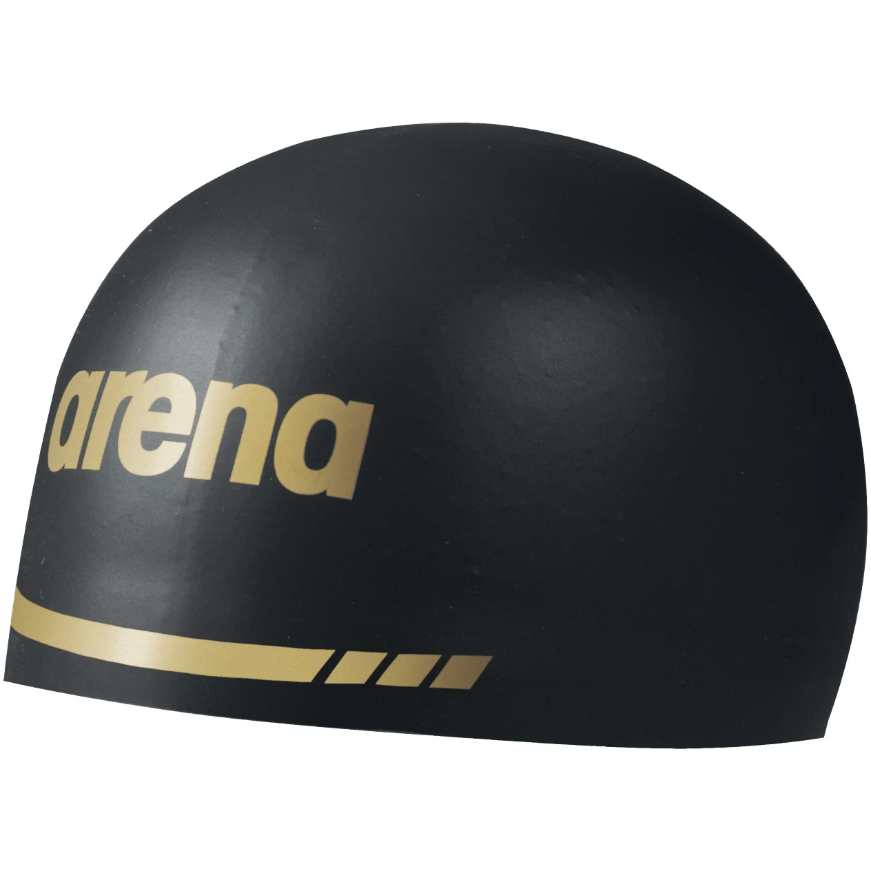 Arena 3D Soft Badmuts - Zwart/Goud 3 Arena 3D Soft Badmuts - Zwart/Goud