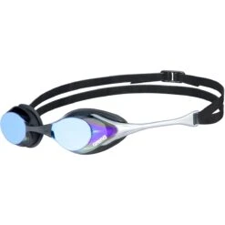 Arena Cobra Swipe Mirror Zwembril - Blauw - Zilver