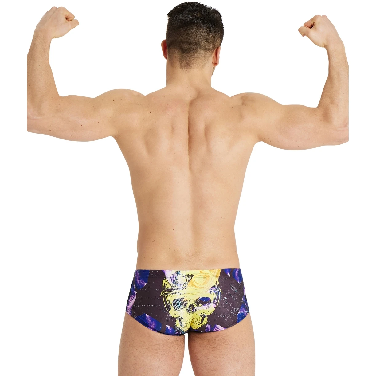 Arena Crazy Placement Low Waist Zwemshort Heren - Zwart-Multi 005059 8 Arena Crazy Placement Low Waist Zwemshort Heren - Zwart-Multi 005059 - Afbeelding 6