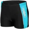 Arena Feel Thrice Zwemshort Jongens - Zwart/Turquoise/Wit -Zwemuitrusting arena feel boys thrice swim shorts black turquoise white 1 1379903