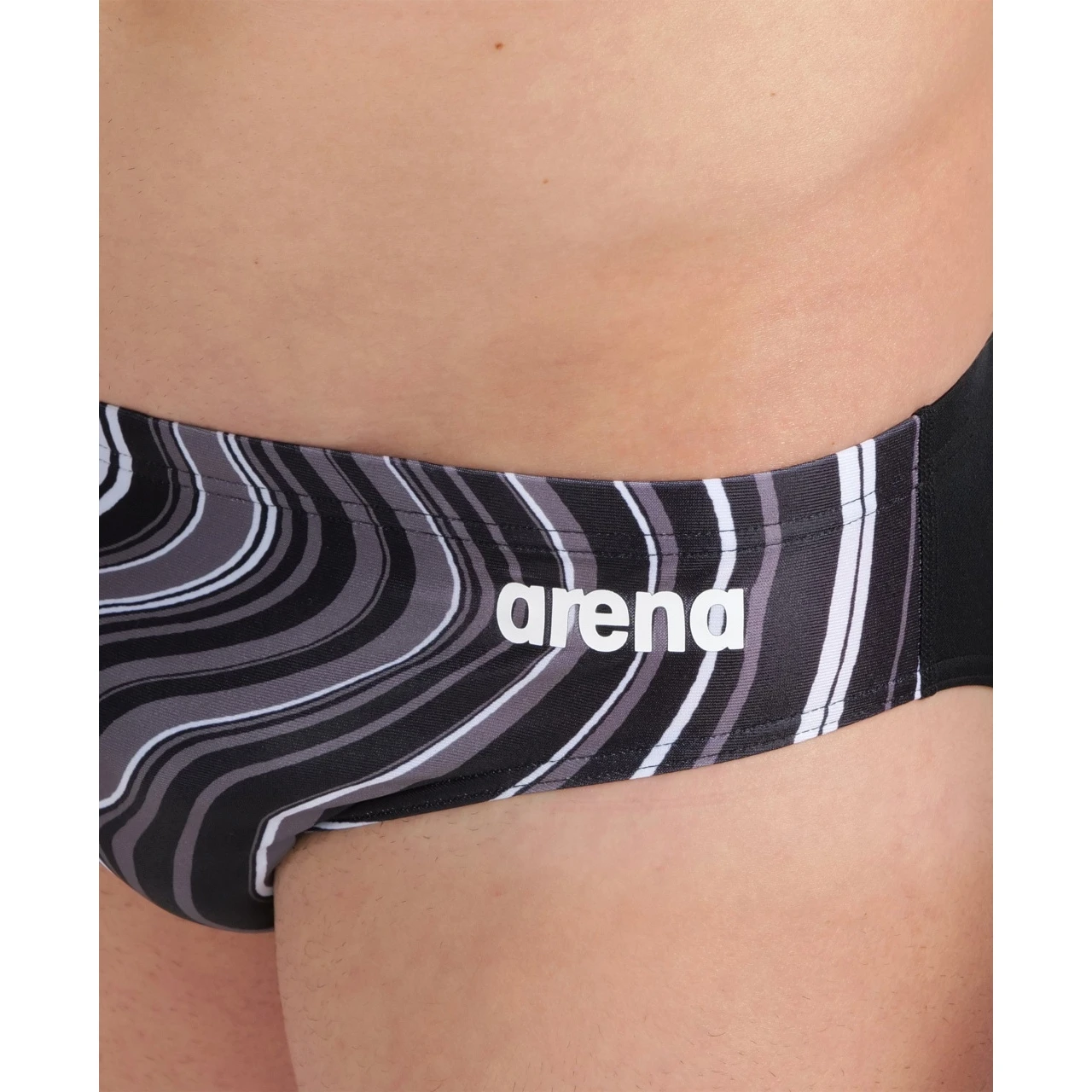 Arena Marbled Zwemslip Heren - Black-Black Multi 10 Arena Marbled Zwemslip Heren - Black-Black Multi - Afbeelding 8