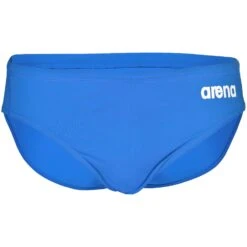 Arena Team Solid Zwemslip Heren - Royal-White -Zwemuitrusting arena mens team swim briefs solid royal white 3 1251350