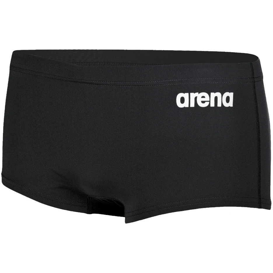 Arena Team Solid Low Waist Zwemshort Heren - Zwart/Wit 3 Arena Team Solid Low Waist Zwemshort Heren - Zwart/Wit