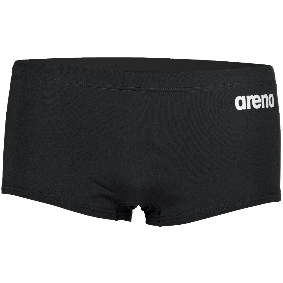 Arena Team Solid Low Waist Zwemshort Heren - Zwart/Wit 4 Arena Team Solid Low Waist Zwemshort Heren - Zwart/Wit - Afbeelding 2