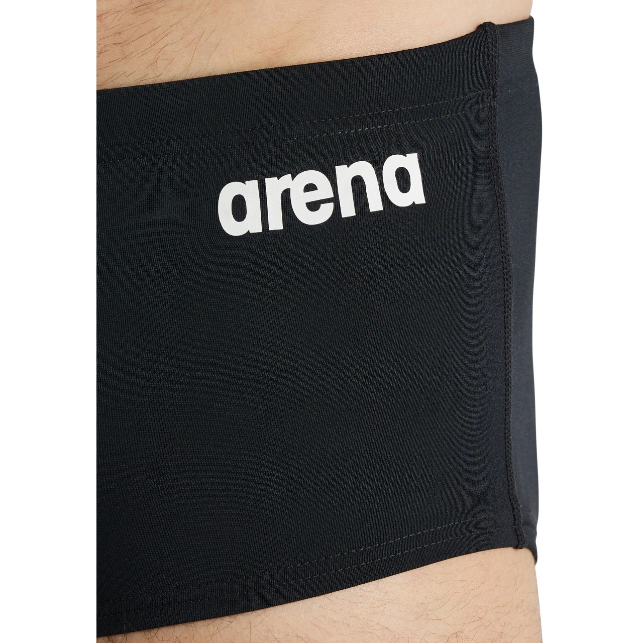 Arena Team Solid Low Waist Zwemshort Heren - Zwart/Wit 9 Arena Team Solid Low Waist Zwemshort Heren - Zwart/Wit - Afbeelding 7
