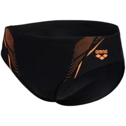 Arena Performance Graphic Zwemslip Heren - Zwart/Nespola